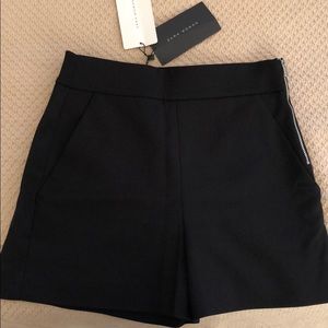 Black Zara shorts